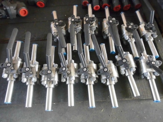 API 6D Certified CL1500/1500LB Pressure Floating type ball valve with Stainless Steel Nameplate