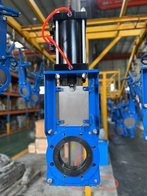 Caratteristica di flusso aperto rapido rinnovare la valvola di porta del coltello del sedile per le prestazioni dello slurry